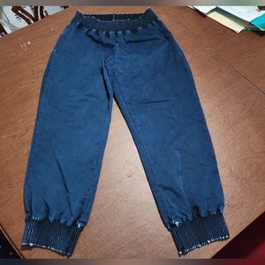 Bleu Jeans Women's Navy Blue Elastic Waist Joggers
